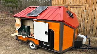 Mini Camper Finished Product !! .. Heat , Kitchen , Cost , and Weight