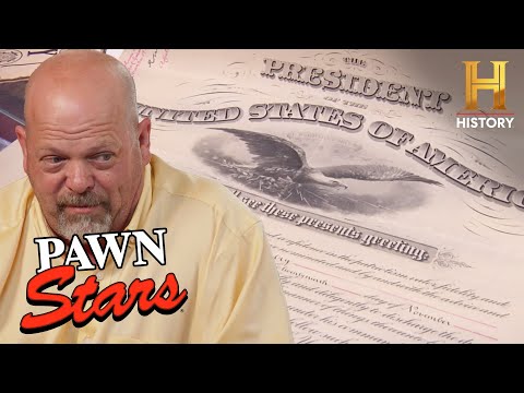 Unglaublich seltene Regierungsdokumente | Pawn Stars