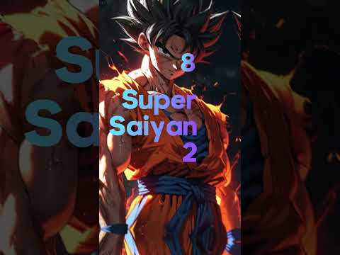 Top 10 Most Powerful Forms of Goku #goku #dragonball #power