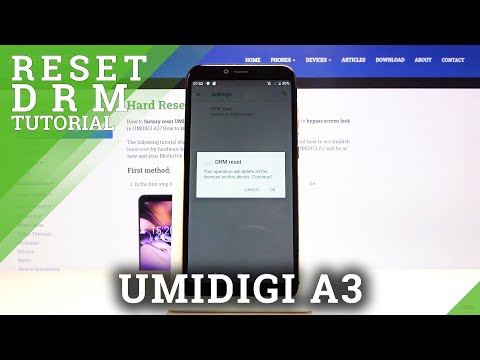 How to Remove DRM Licenses in UMIDIGI A3 - Reset DRM