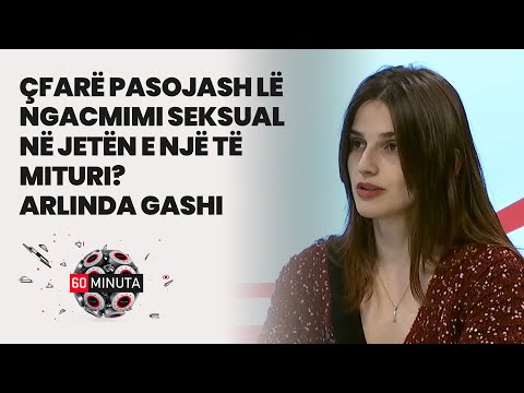 Çfarë pasojash lë ngacmimi seksual në jetën e një të mituri? - Arlinda Gashi, “60 Minuta”,21.12.2021