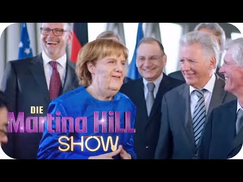 Angela Merkel betritt Neuland | Die Martina Hill Show | SAT.1 TV