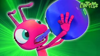 Oddbods Mempersembahkan: Antiks | Pahlawan Cegukan | Kartun Lucu Untuk Anak-Anak