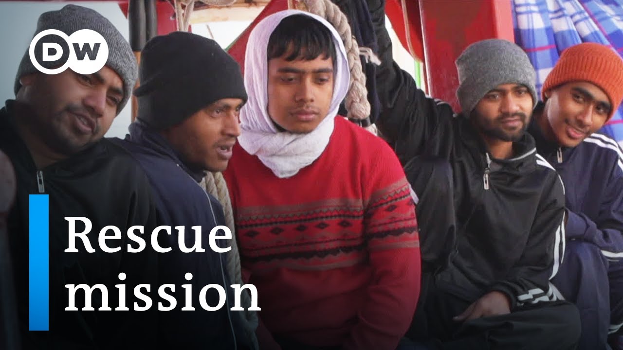 Ocean Viking rescue ship: Lifesavers at sea