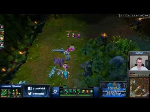 EG Wickd- Zac vs Diana Top Lane (Big Fat Blob) (Diamond I)