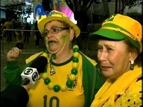 DECEPÇÃO DO TORCEDOR BRASILEIRO, BRASIL X ALEMANHA 7X1