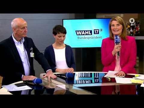 AfD Chefin Frauke Petry und Kandidat Albrecht Glaser zur BundespräsidentenWahl *12.2.2017