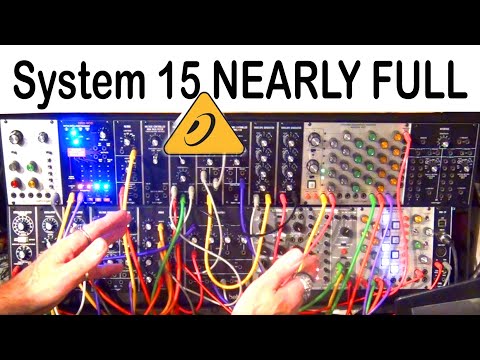 Behringer System 15 Eurorack Modular Journey Almost Full 1004, 2600 VCO, 1027 1050 & 182 Sequencers
