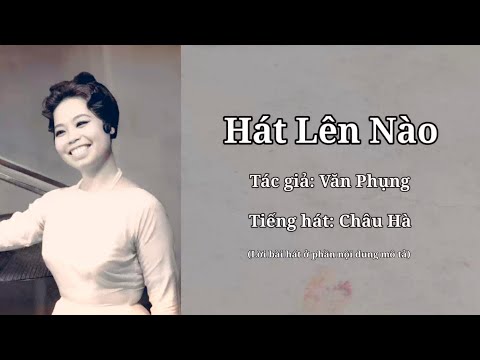 Hát lên nào - Châu Hà