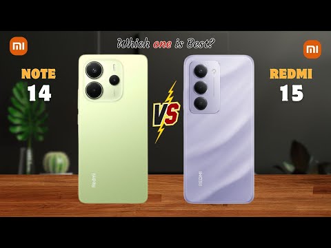 Redmi Note 14 vs Redmi 15⚡full Details