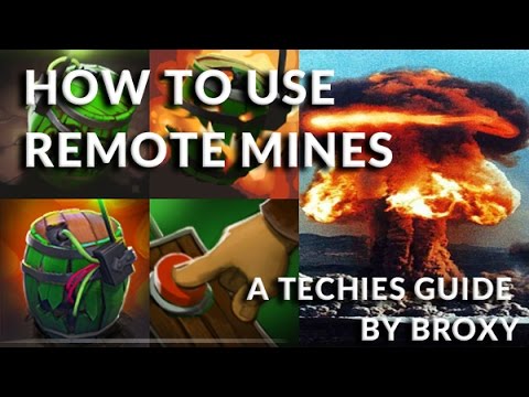 Master Techies Remote Mines | How To Play Dota 2 | PVGNA.com