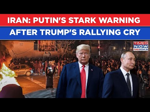 Iran: Watch Putin's Big Warning After Trump's Rallying Cry| US VS Russia Presidents As Protests Rage