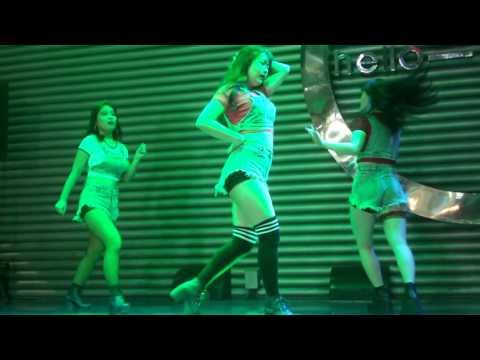 2015.12.28 동대문 apn 여성댄스팀 " 키씨 ( kissey) " - " 핫핑크 " - 직캠 by 반칙왕 (노란벽돌)