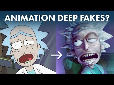 Animated Deep Fakes Rick Morty | Animating with AI