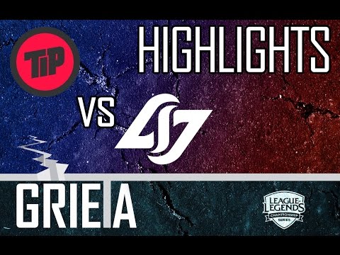 CLG vs TIP  -  NA LCS Semifinals - HIGHLIGHTS -