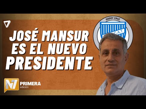 José Mansur es el nuevo PRESIDENTE de Godoy Cruz