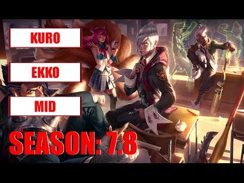 Afreeca Freecs KurO Play Ekko Mid Challenger Korean Pro Replay