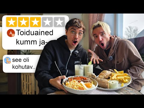 Eesti HALVIM Ja PARIM Kebab..?! (Google Hinnangud 6)