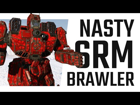 Nasty SRM Brawler - The Wolverine - Mechwarrior Online The Daily Dose #1315