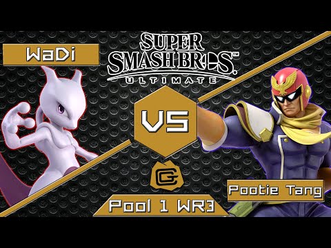 WaDi (Mewtwo) vs Pootie Tang (Captain Falcon) - Rig the Bracket #4 - Pool 1 WR3