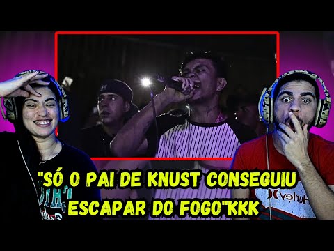 REACT Choice & Thiago & Nego Drama vs Knust & Pelé & Xamã - FINAL - Batalha do Tanque