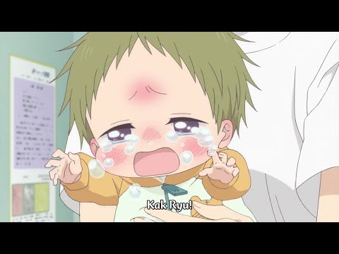 Kotaro "Kak Ryuuuuu!" - Kotaro Crying Scene - Gakuen Babysitter (2018) Anime CLIP HD