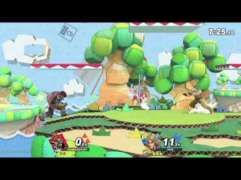 SSBU: Ken Clip 0 to Death