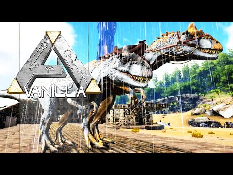 ARK VANILLA T2EP50   Baby Allossaurus O Cabeçudo!