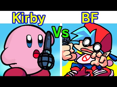 Friday Night Funkin' - VS Kirby FULL WEEK + Cutscenes & Ending (Kirby's Dream Land) (FNF Mod/Hard)