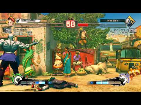 Ultra Street Fighter IV battle: Cammy vs Seth