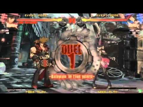 GGXRD 3/14/2014 Shinjuku Sportsland Singles Part 1/3