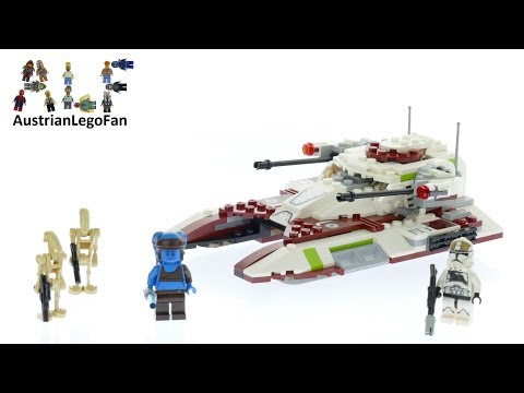 Vidéo LEGO Star Wars 75182 : Republic Fighter Tank