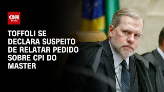Vídeo: Toffoli se diz suspeito, mas defende ações sobre o Banco Master | WW