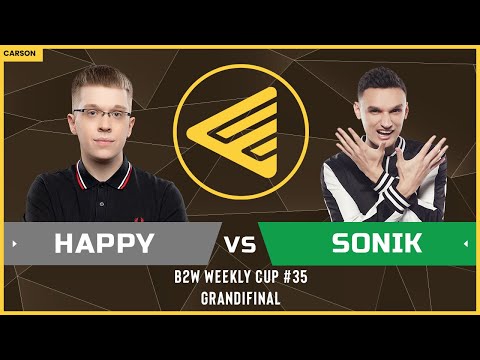 WC3 - B2W Weekly Cup #35 - Grandfinal: [RDM] Happy vs. Sonik [NE]
