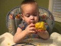 Gavin Eating Corn
