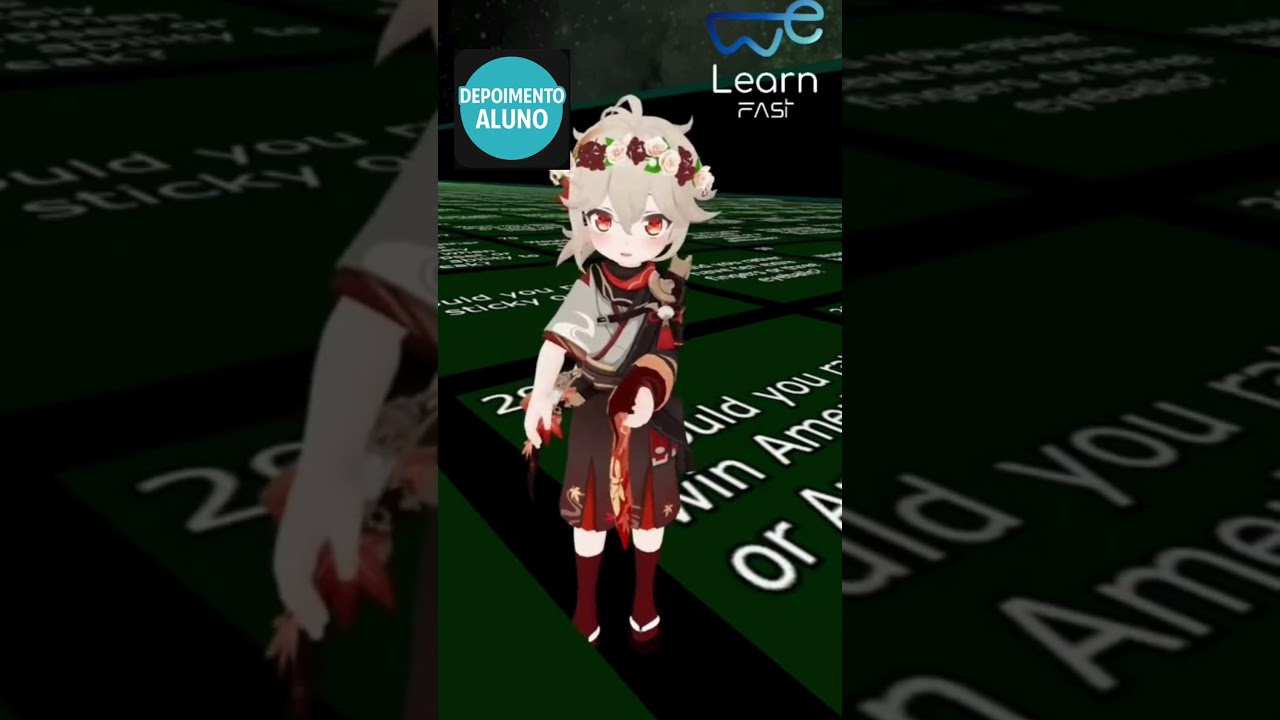 Ele sempre achou aprender inglês entediante e repetitivo.