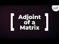 Matrices Adjoint Of A Matrix Don T Memorise