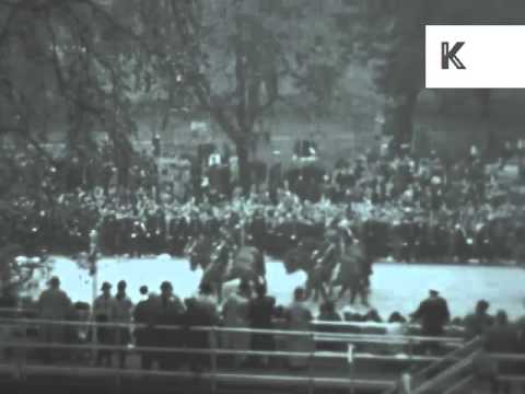1937 King George VI Coronation, Rare Home Movies, UK Archive Footage 1930s