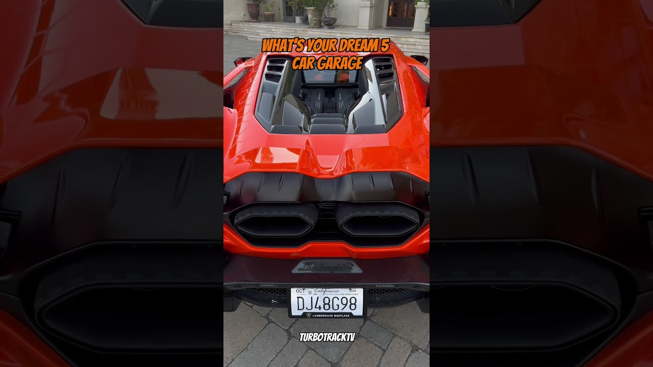 What’s your dream 5 car garage? #cars #dream #garage #bugatti #mclaren #success #shorts