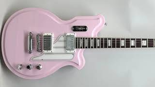 Video thumbnail for Quick Look: Airline MAP in Shell Pink by Eastwood Guitars