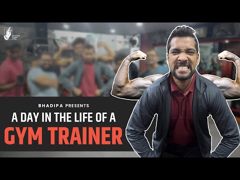 A Day In The Life Of A Gym Trainer | #BhaDiPa