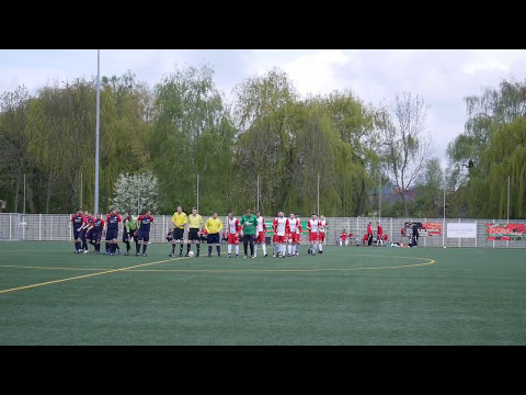 Neubrandenburger FC 93 - Kickers JuS, Einlauf der Mannschaften