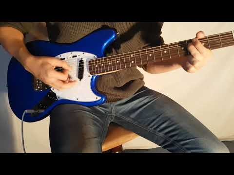 Squier "Fender Kurt Cobain mustang" tribute image 9