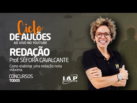 Banner de capa do material gratuito LIVE: COMO ELABORAR UMA REDAÇÃO NOTA MÁXIMA