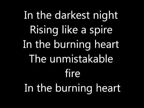 Burning heart Survivor lyrics