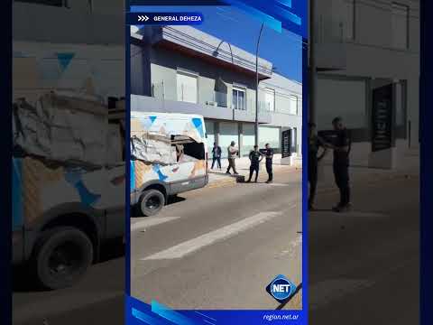 Un accidente de tránsito se registró este martes cerca de las 16 h en General Deheza
