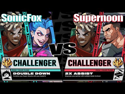 2XKO ▰ SonicFox (Jinx/Ekko) vs Supernoon (Ekko/Darius) ▰ High Level Gameplay