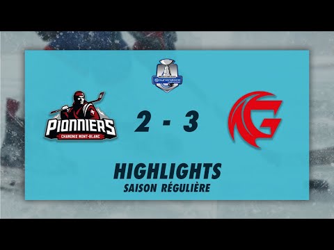 Pionniers de Chamonix 2-3 Gothiques d'Amiens - Highlights - Synerglace Ligue Magnus 2022/23