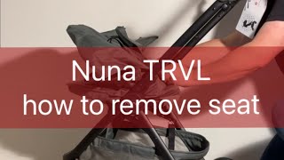 Nuna TRVL: How to Remove / Mount the Fabrics