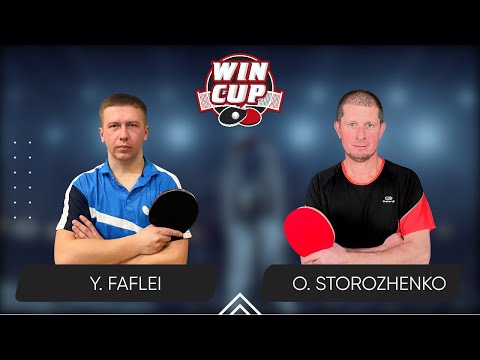 22:45 Yevhenii Faflei - Oleksandr Storozhenko West 6 WIN CUP 10.11.2023 | TABLE TENNIS WINCUP